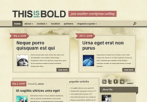 Wordpress Website Design - News